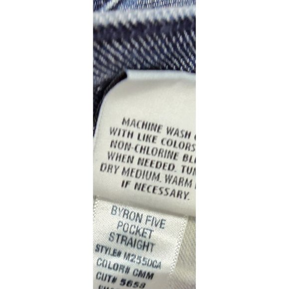 Hudson Jeans Mens 30 Byron 5 Pocket Straight Button Fly 30 Medium Wash Denim USA - Picture 7 of 8